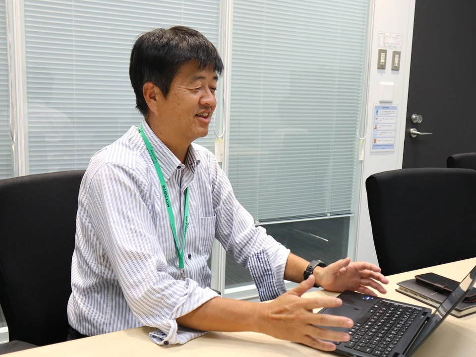 NTTデータCCS様の公開インタビュー写真